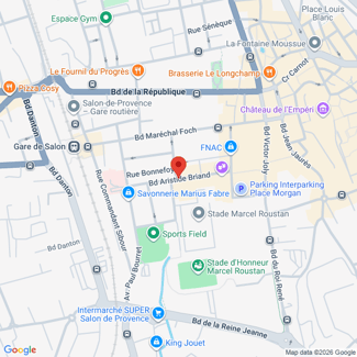 plan de l'agence Shiva la-fare-les-oliviers
