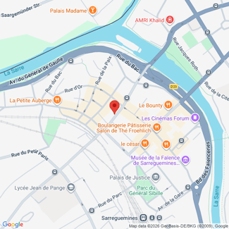 plan de l'agence Shiva sarreguemines