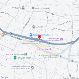 plan de l'agence Shiva saint-mandrier-sur-mer