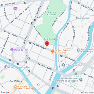 plan de l'agence Shiva strasbourg
