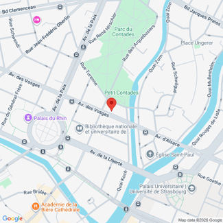 plan de l'agence Shiva strasbourg