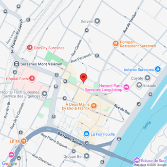 plan de l'agence Shiva suresnes