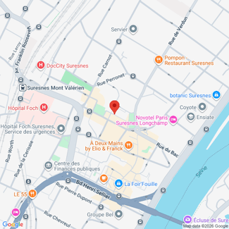 plan de l'agence Shiva suresnes