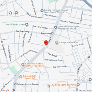 plan de l'agence Shiva talence