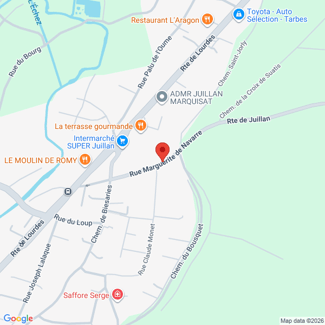 plan de l'agence Shiva tarbes