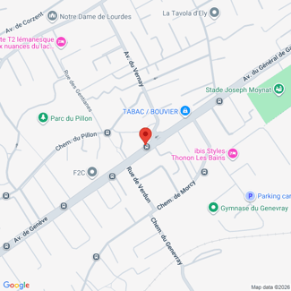 plan de l'agence Shiva thonon-les-bains