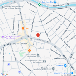 plan de l'agence Shiva toulouse-centre