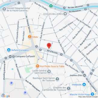 plan de l'agence Shiva toulouse-centre