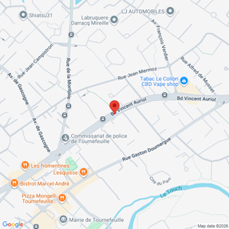 plan de l'agence Shiva tournefeuille