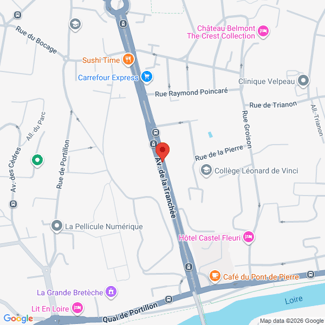 plan de l'agence Shiva parcay-meslay