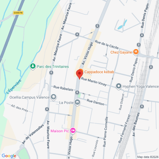 plan de l'agence Shiva saint-peray