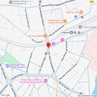 plan de l'agence Shiva vannes