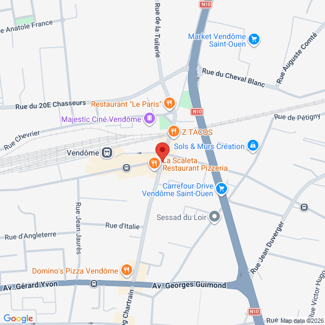 plan de l'agence Shiva vendome-chartrain