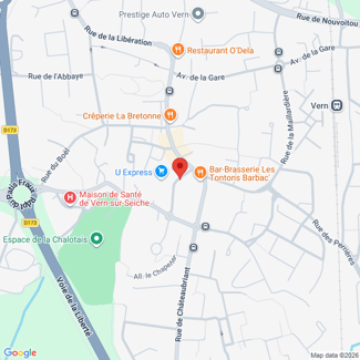 plan de l'agence Shiva vern-sur-seiche