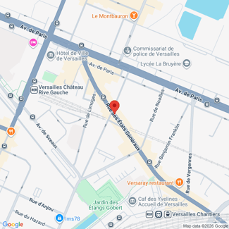 plan de l'agence Shiva versailles-rive-gauche