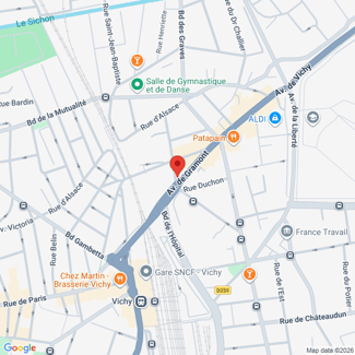 plan de l'agence Shiva bellerive-sur-allier