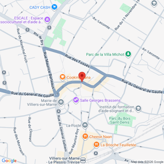 plan de l'agence Shiva villiers-sur-marne