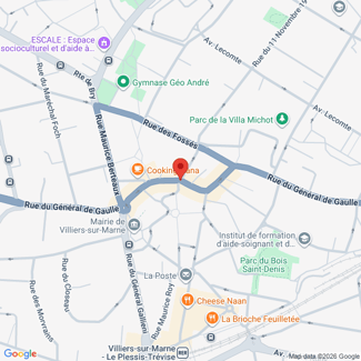 plan de l'agence Shiva villiers-sur-marne