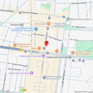 plan de l'agence Shiva vincennes