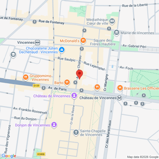 plan de l'agence Shiva vincennes