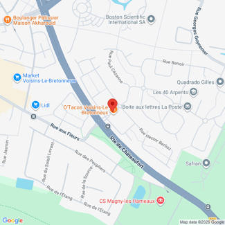plan de l'agence Shiva voisins-le-bretonneux